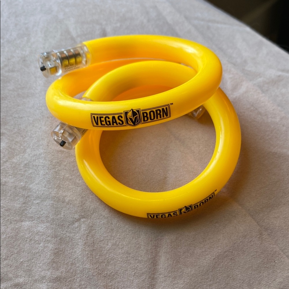 Vegas Born Yellow Bracelets